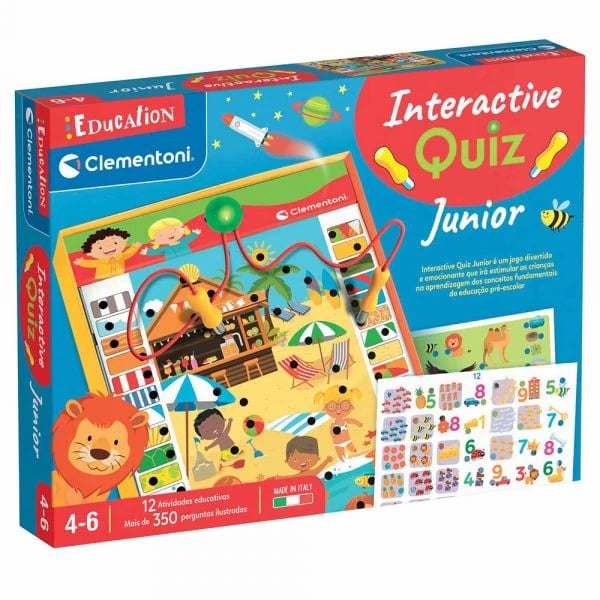Clementoni 67338 Interactive Quiz Junior
