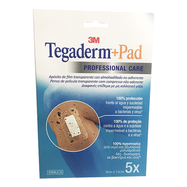 Tegaderm + Pad Dressing 9x15 cm x5