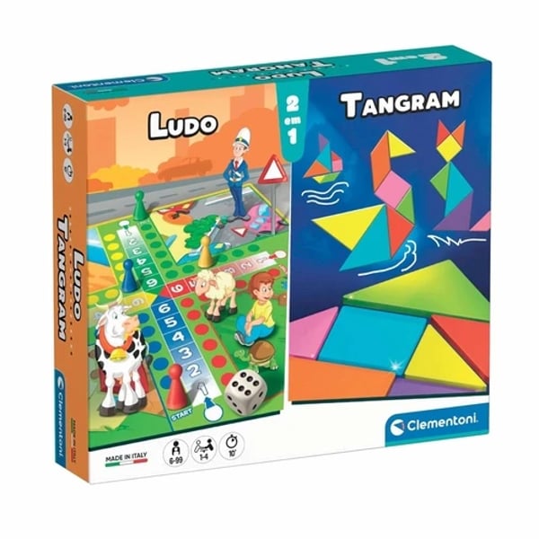 Clementoni Ludo + Tangram