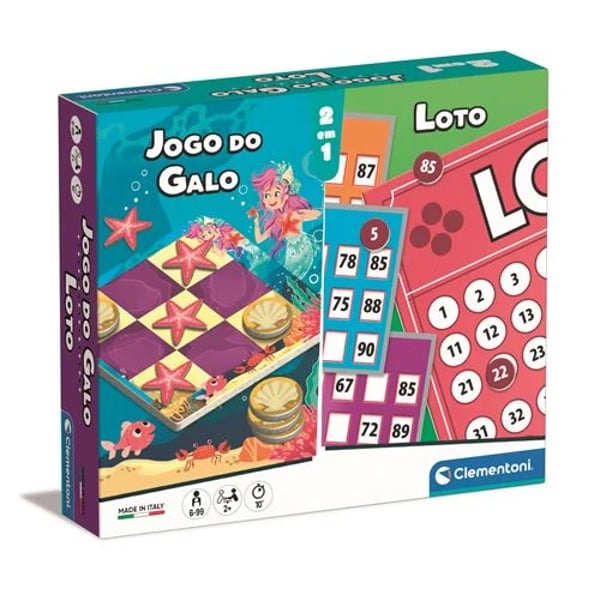 Clementoni Tic Tac Toe + Loto