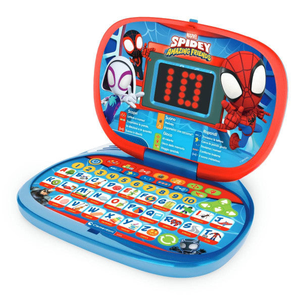 Clementoni 67383 Spidey Led Laptop