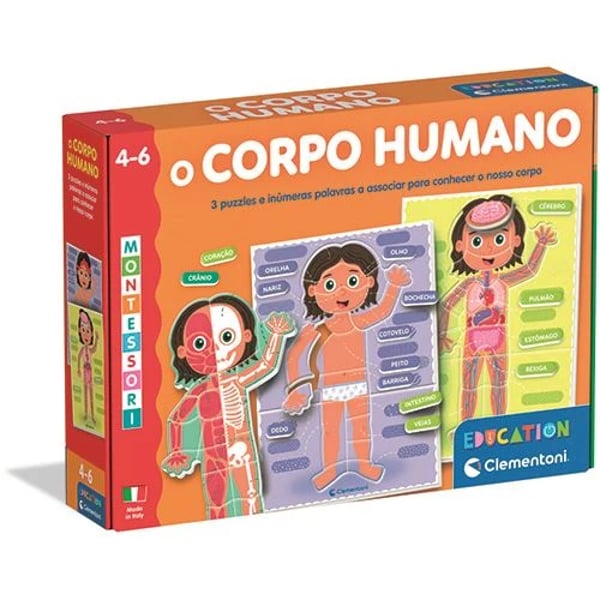 Clementoni Montessori - The Human Body