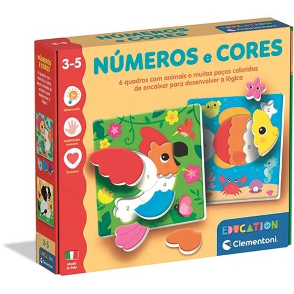 Clementoni Numbers and Colors