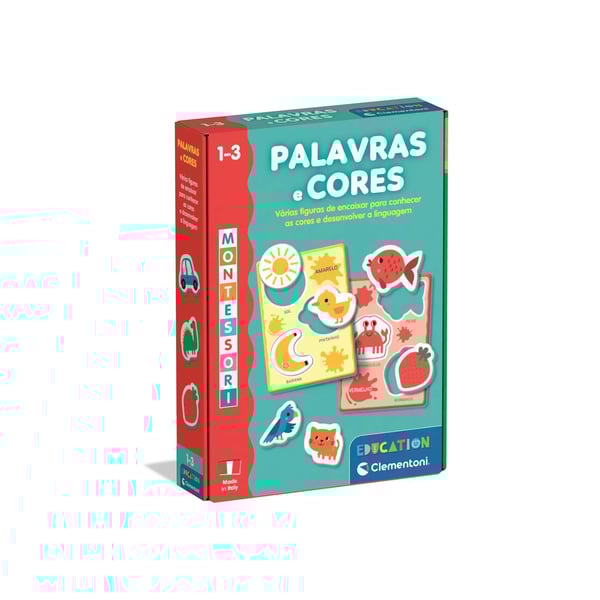 Clementoni Montessori - Words and Colors