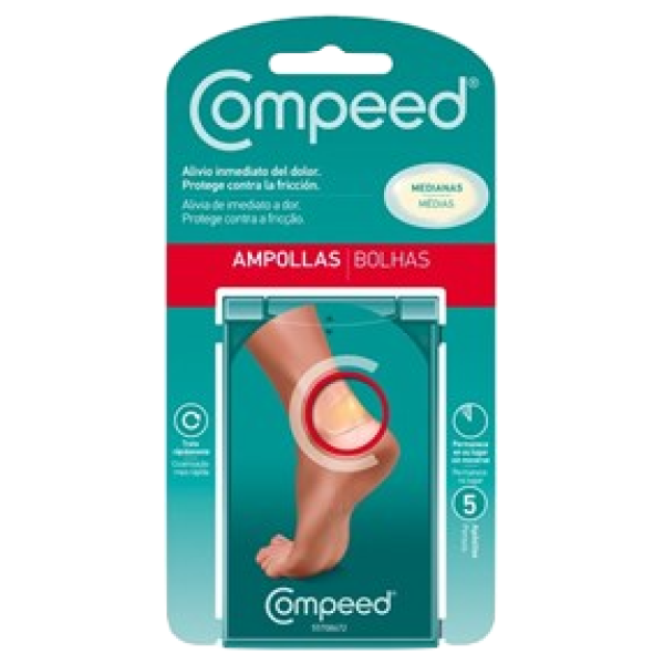 Compeed Medium Bubble Dressings x5