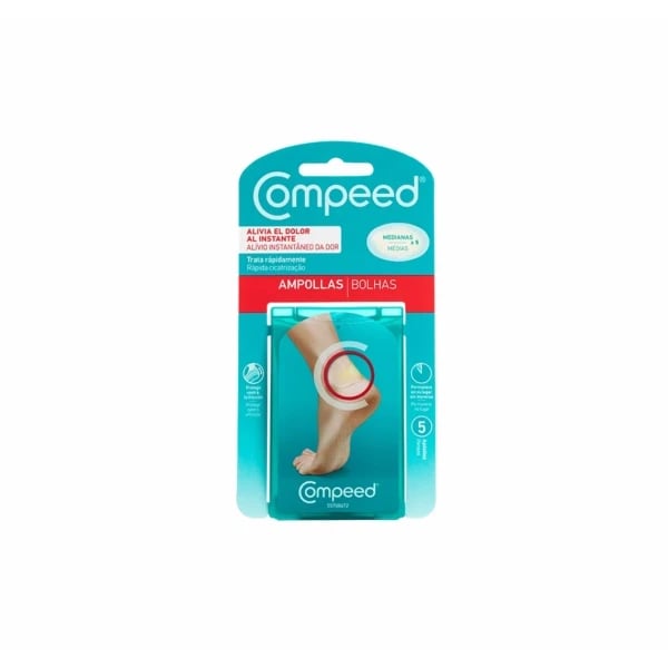 Compeed Medium Bubble Dressings x5