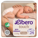 Libero Touch Pre-mature Diapers (<2.5kg) x24