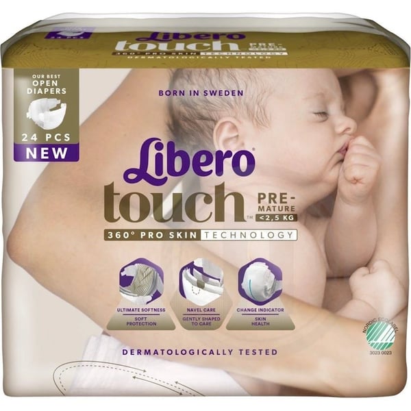 Libero Touch Premature Diapers x24