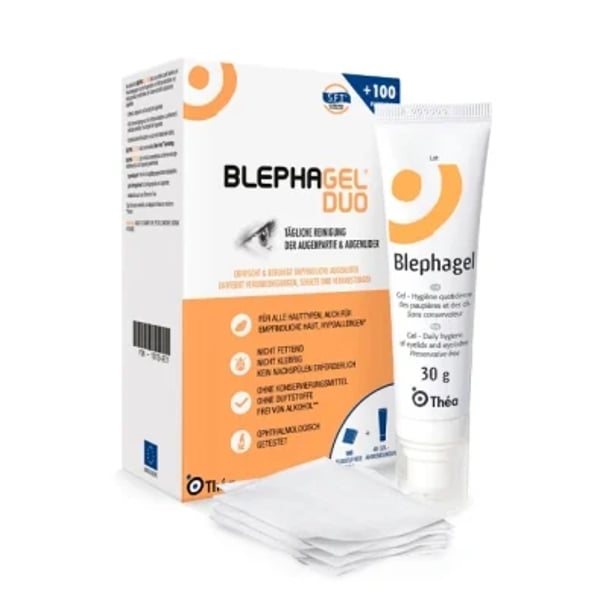 Blephagel Compress + Duo Eyelid Gel