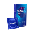 Durex Natural Plus Condoms x6