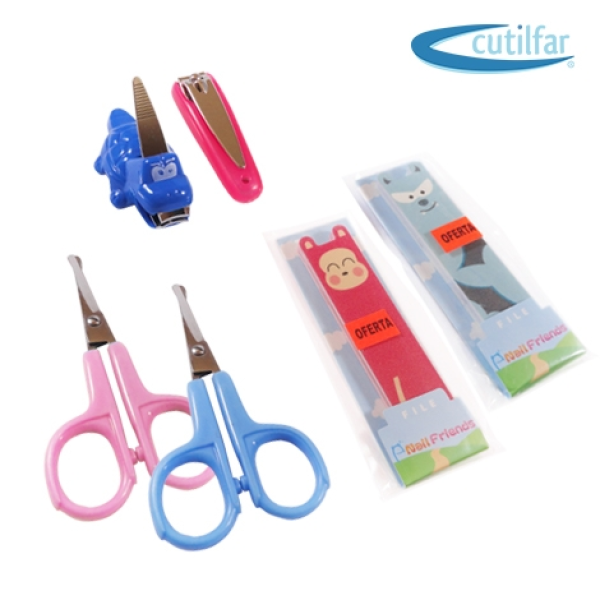 Pt Solingen Children's Scissors, File and Nail Clipper Kit