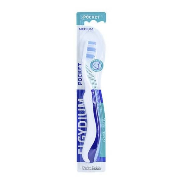 Elgydium Medium Pocket Toothbrush