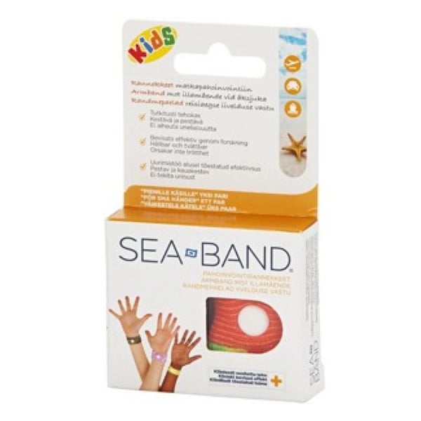 Sea Band Children Orange Nausea Bracelet