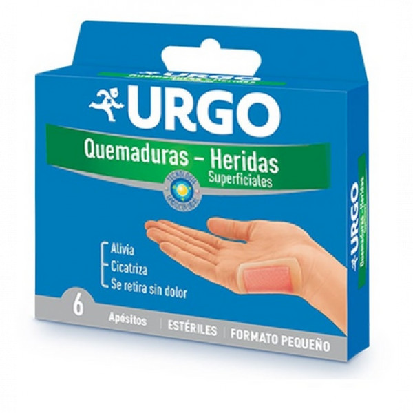 Urgo Burns Small Sterile Dressings x6