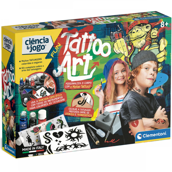 Clementoni 67748 Tatoo Art