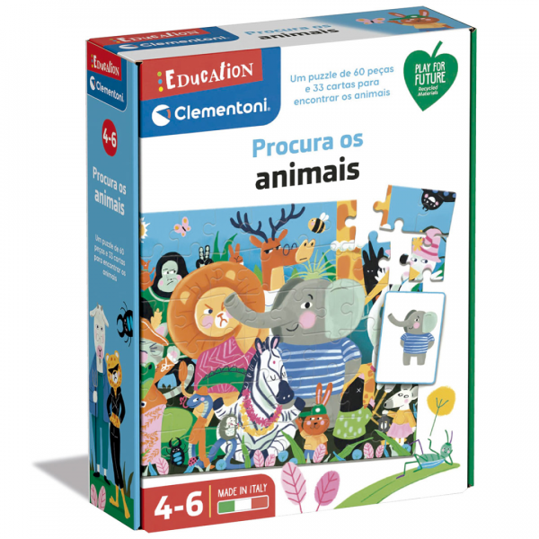 Clementoni 67770 Search for the Animals