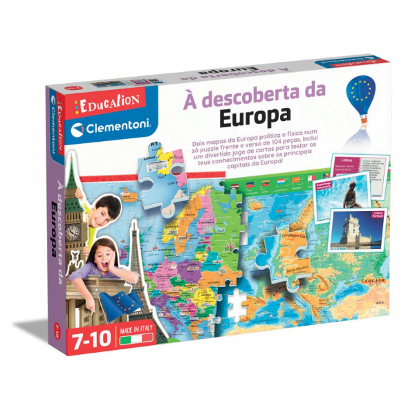 Clementoni 67772 Discovering Europe