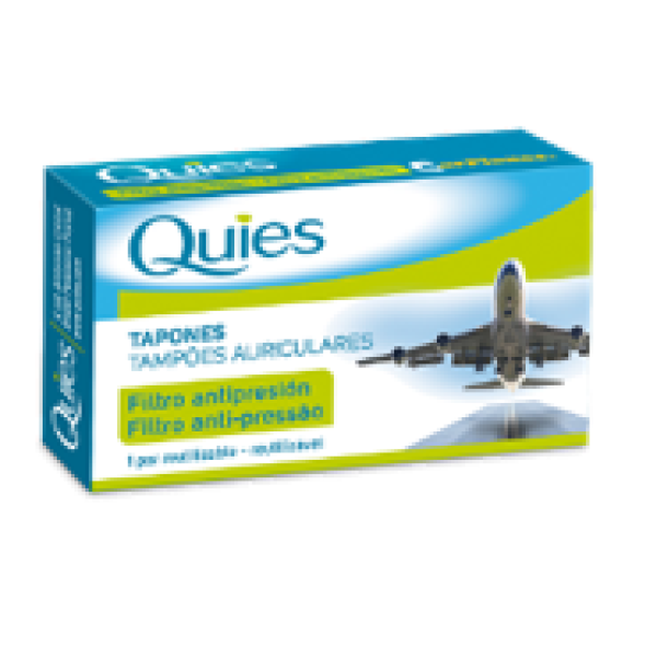 Quies Earplanes Oto Adult Travel Plug x2