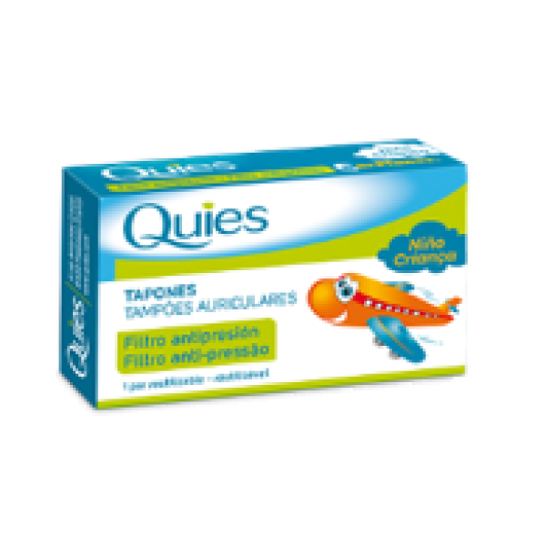 Quies Earplanes Oto Travel Child Cap x2