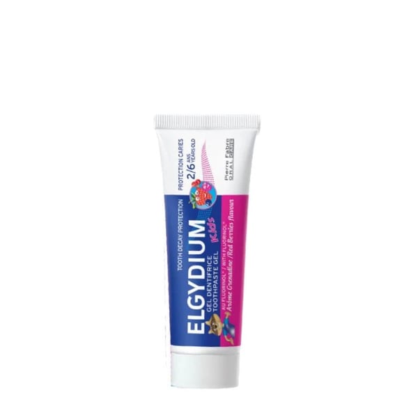 Elgydium Kids Wild Fruit Flavor Toothpaste Gel 3-6 Years 50ml