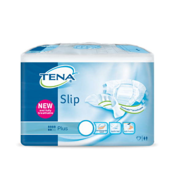 Tena Slip Plus Large Incontinence Diapers x30