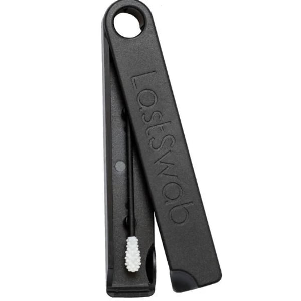 LastsWab Basic Cotton Reusable Earplugs Black Box