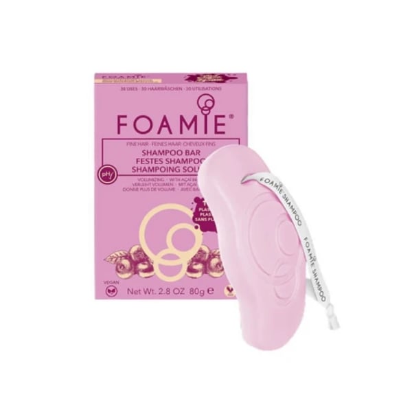 Foamie Acai Berry Solid Shampoo for Fine Hair 80g