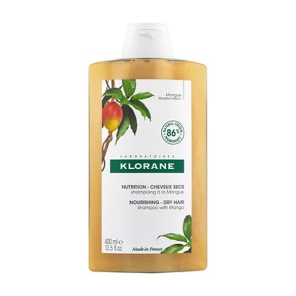 Klorane Nourishing Regenerating and Illuminating Mango Shampoo 400ml