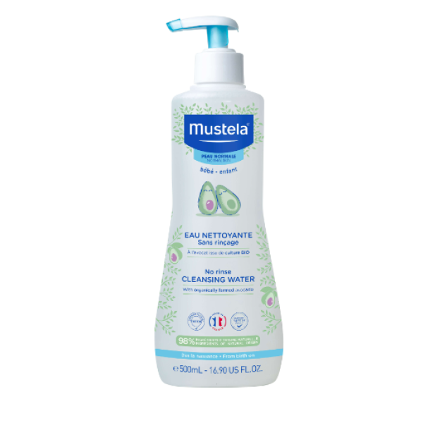 Mustela Baby Normal Skin No-Rinse Cleansing Water 500ml