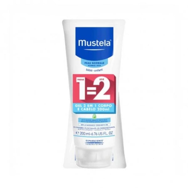 Mustela Bebé 2 in 1 Duo Body and Hair Cleansing Gel