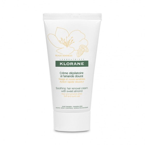 Klorane Hair Removal Cream with Sweet Almonds 75ml