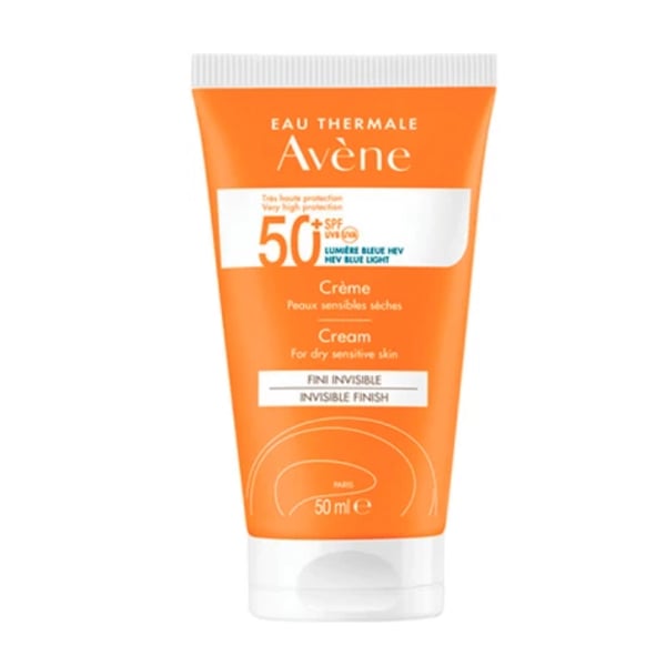 Avène Solar Cream SPF 50+ Unscented 50ml