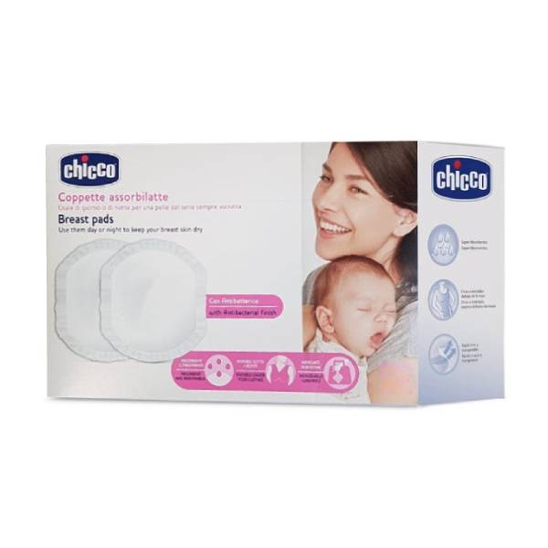 Chicco Anti-Bacterial Absorbent Discs x30