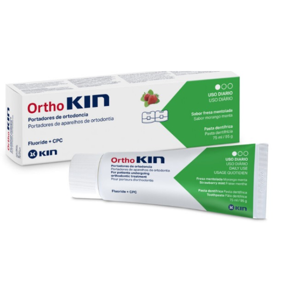 Ortho Kin Mint Strawberry Toothpaste 75ml