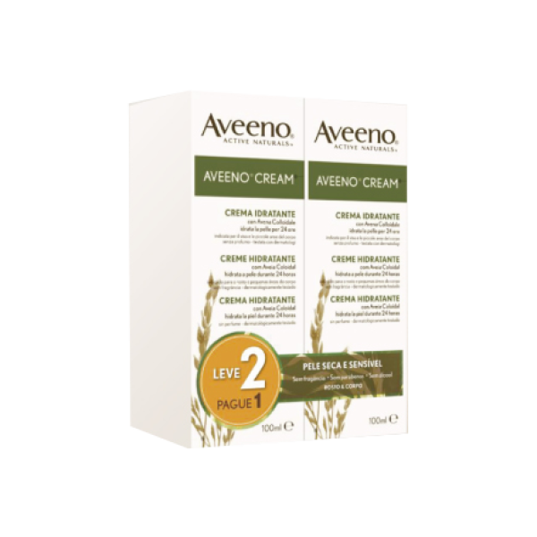 Aveeno Moisturizing Cream Duo