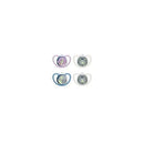 Nuk Space Night Silicone Pacifiers T3 x2