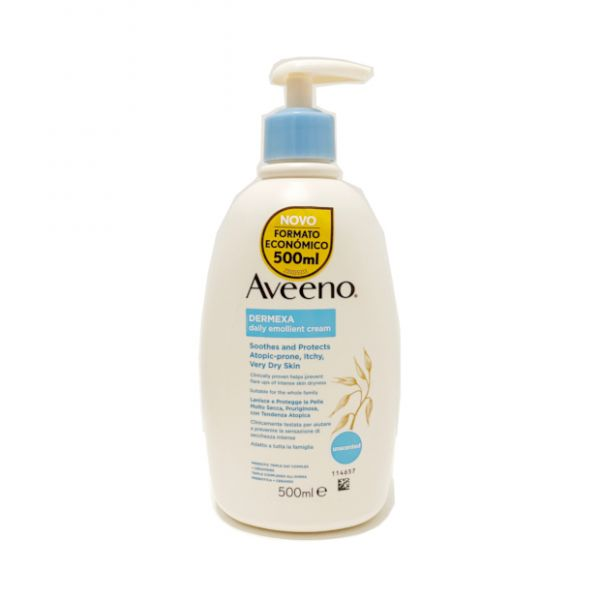 Aveeno Dermexa Emollient Cream 500ml (Economic Format)