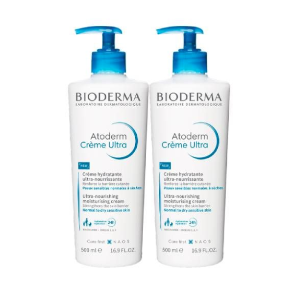 Bioderma Atoderm Cream Duo 2x 500ml