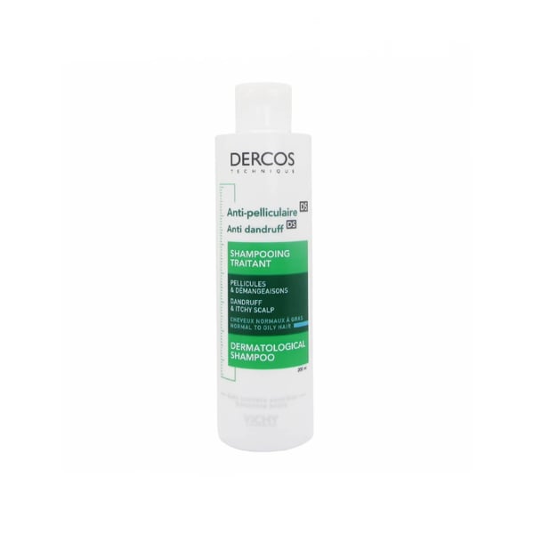 Dercos DS Anti-Dandruff Shampoo for Normal to Oily Hair 200ml