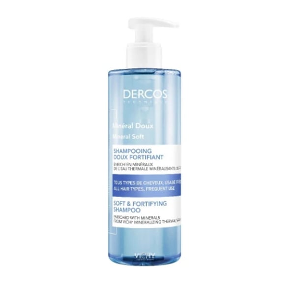 Dercos Mineral Soft - Gentle and Fortifying Shampoo 400ml