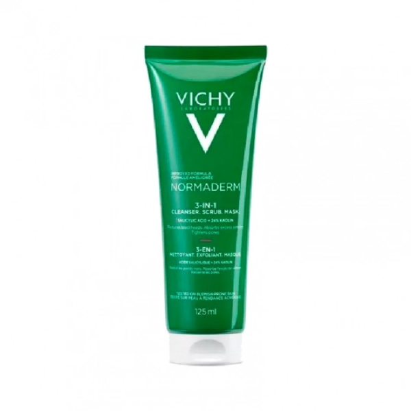 Vichy Normaderm Exfoliating Cream Mask 3in1 125ml