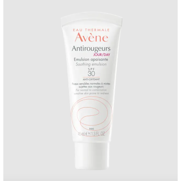 Avène Protective Moisturizing Emulsion SPF 30 Antirougeurs Day 40ml