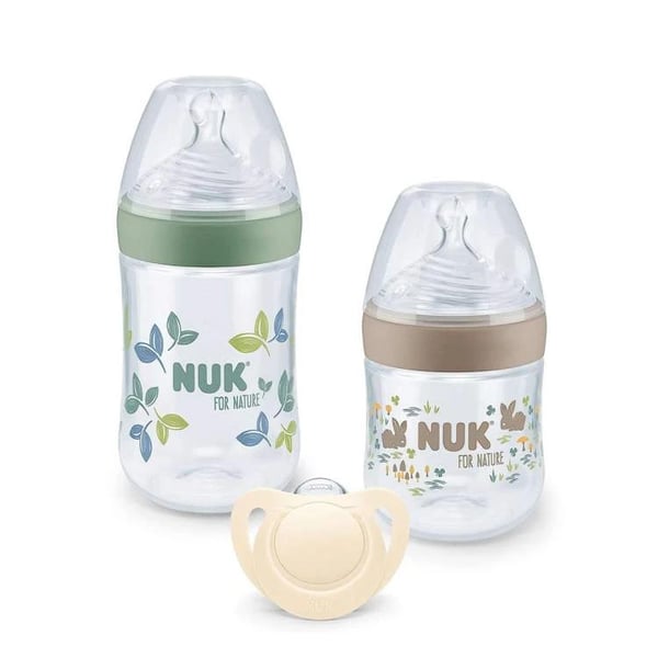 Nuk For Nature Starter Set - Temperature Control Bottles