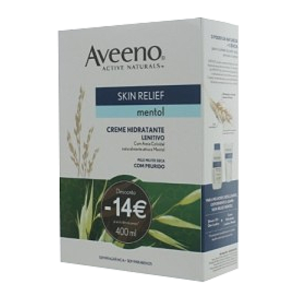 Aveeno Skin Relief Lenitive Moisturizing Cream Menthol Duo with 14% Discount