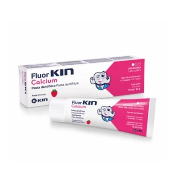 FluorKin Calcium Toothpaste Strawberry 75ml