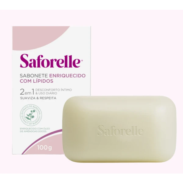 Saforelle Soap Enriched with Lipids 100G