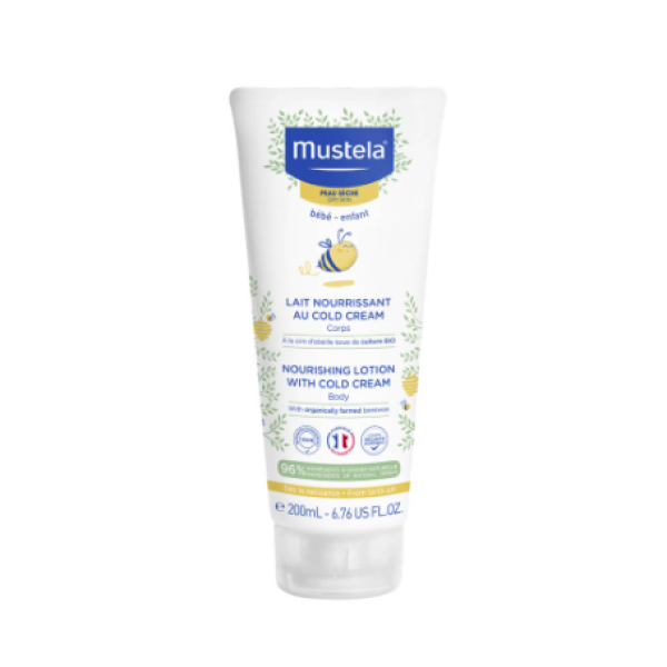 Mustela Bebé Nourishing Body Milk with Cold Cream 200ml