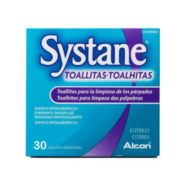 Systane Ophthalmic Wipes x30