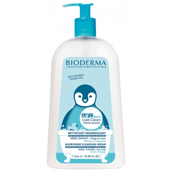 Bioderma ABCDerm Cold Cream Cleansing Cream 1L