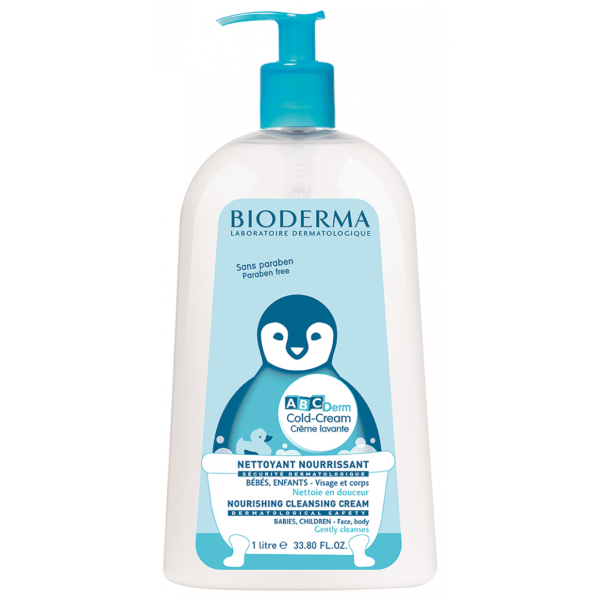 Bioderma ABCDerm Cold Cream Cleansing Cream 1L